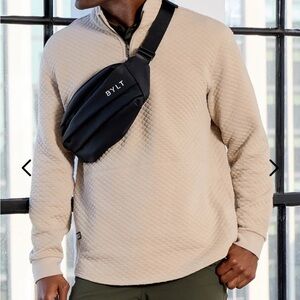 BYLT Basics Water Resistant Black Belt Bag